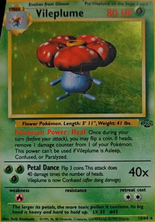 Vileplume - alternate view