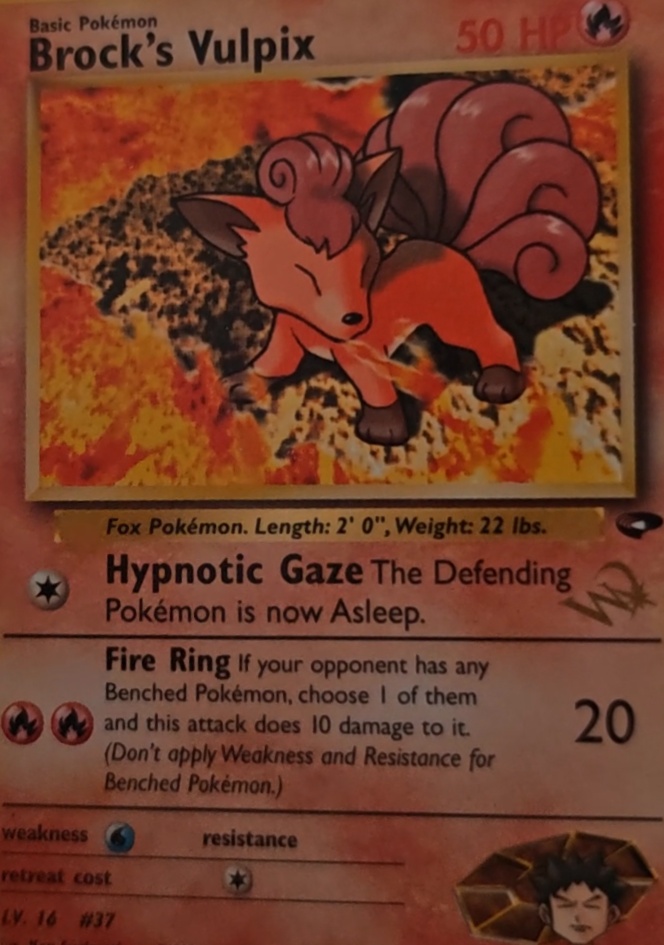 Brock's Vulpix - alternate view