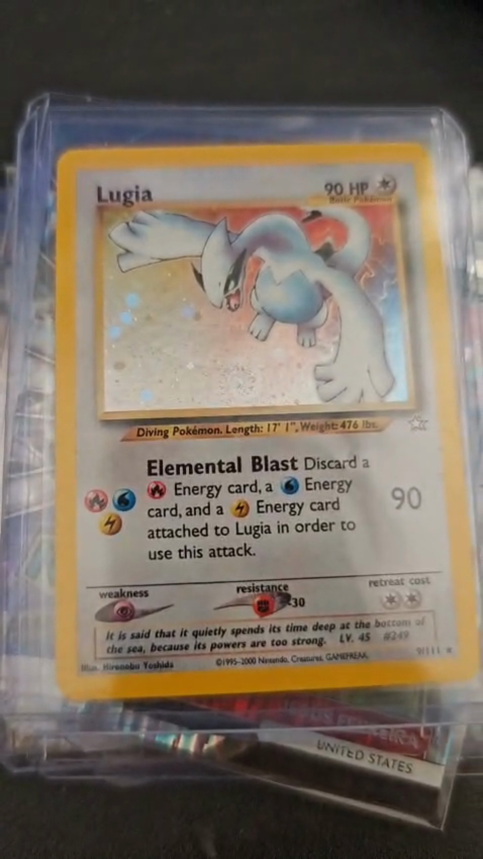 Lugia - alternate view