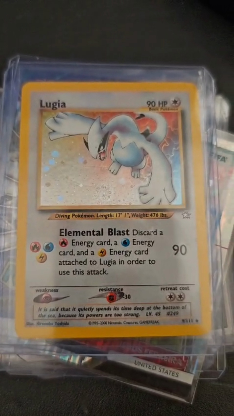 Lugia - alternate view